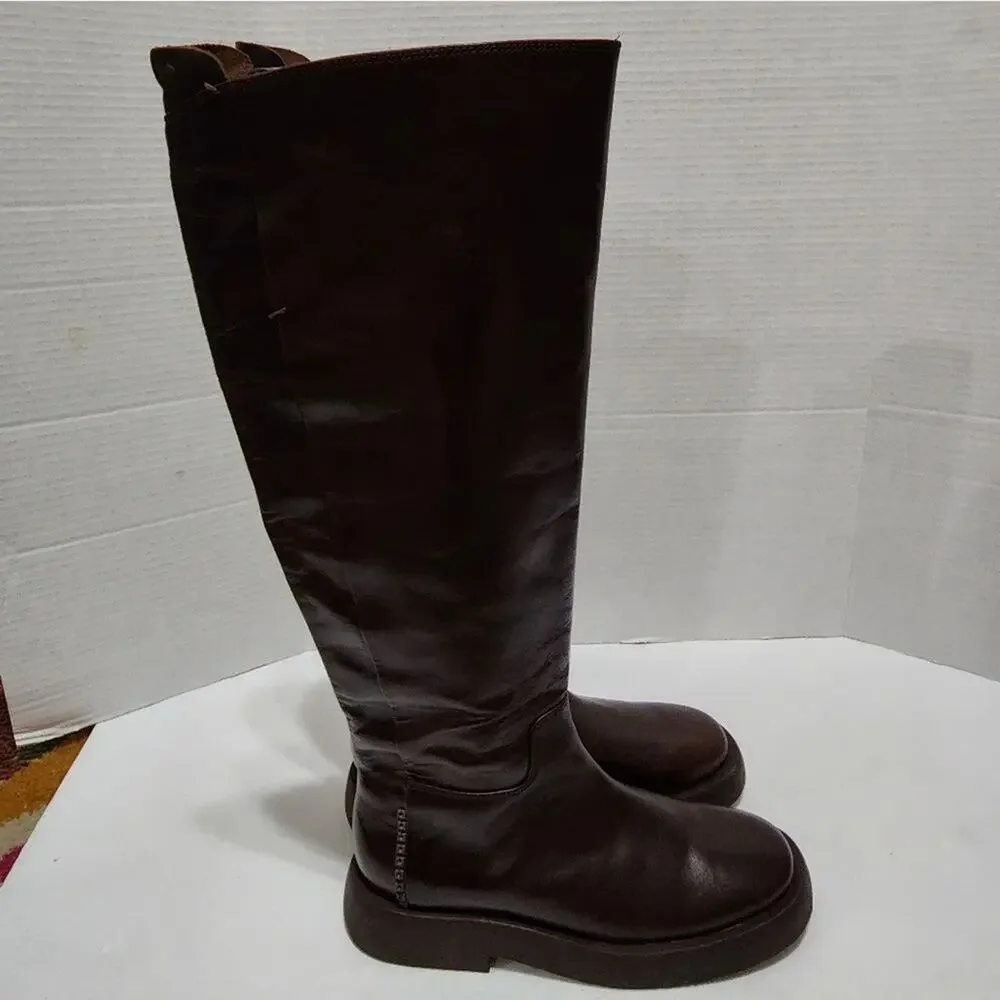 SARTO By Franco‎ Sarto Eliza Knee High Boots Leather Size 7.5 new!!!